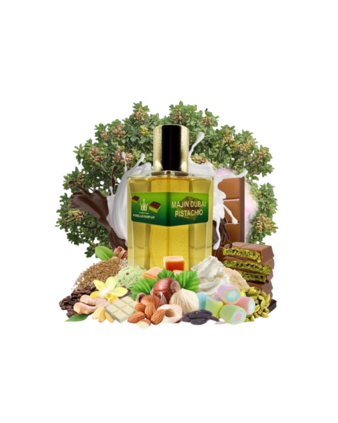 PISELLO PARFUM (MEXICANO) | MAJIN DUBAI PISTACHIO EXTRAIT DE PARFUM